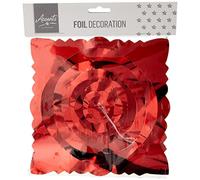 Premier 5050882272304 6 Section RED & Gold Garland, Glass