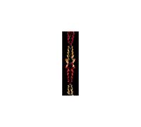 Premier 5050882272304 6 Section RED & Gold Garland, Glass