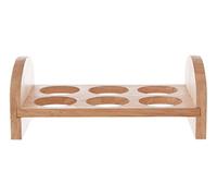 Premier 6 Hole Egg Rack, Rubberwood