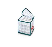 Premier - 64 Compartment Ornament Storage Box With Trays - 30cm