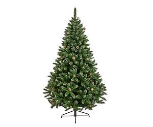 Premier 6ft Rocky Mountain Pine Snow Tipped Christmas Tree - Green
