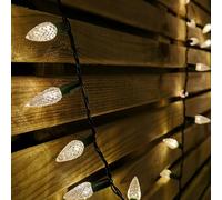 Premier 7.5m 150 LED Multi-action Pine Cone Christmas Lights in Warm White