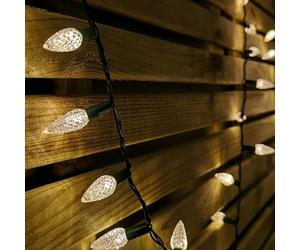 Premier 7.5m 150 LED Multi-action Pine Cone Christmas Lights in Warm White