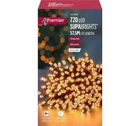 Premier 720 LED Supabrights Warm White 8 Lighting Modes Timer Indoor Outdoor