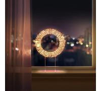 Premier 720 Warm White LEDs Table Top Christmas Wreath