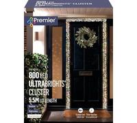 Premier 800 LED Rose Gold Ultra Bright Cluster Rainbow 5.5m - LV213048RBW