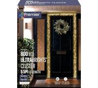 Premier 800 LED Rose Gold Ultra Bright Cluster Warm White 5.5m - LV213048WW