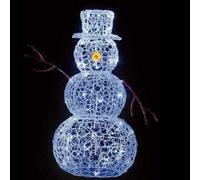 Premier Acrylic Led Snowman White (90Cm)