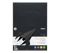Premier Activity A3 160gsm Card - 20 Sheets - Black
