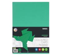 Premier Activity A4 160gsm Card - 50 Sheets in Asparagus Green