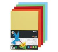 A4 Assorted Colour Rainbow Card 160gsm Pack of 50