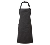 Premier Annex Bib Apron in Black Premier Black