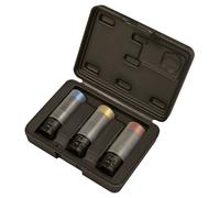 Sealey Sx039 Alloy Wheel Ultra-Power Impact Socket Set 3Pc 1/2Sq Drive