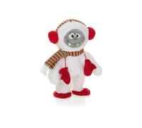 Premier Animated Yodi the Yeti Plush Toy with Flapping Arms 30cm | Battery Operated, Let It Snow, Requires 3x AA Batteries, Winter Accessories, Christmas Decoration