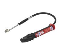 Premier Anodised Tyre Inflator with Twin Push-On Connector - Sealey SA37/93B New