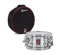 Premier Artist 10" x 5.5" Steel Snare Drum Chrome & Soft Case