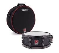 Premier Artist 14" x 5.5" Birch Snare Drum & Soft Case Stealth Black