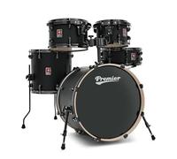 Premier Artist 20" 5pc Fusion Shell Pack, Matte Black