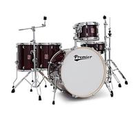 Premier Artist 22" 5pc Heavy Rock Drum Kit, Cherry Red | All-Birch Heavy Rock Construction for the Unmistakable Premier Sound, ISO Mounts, Full Hardware Pack, Cherry Red