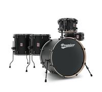 Premier Artist 22" 5pc Heavy Rock Shell Pack, Matte Black