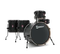 Premier Artist 22" 5pc Heavy Rock Shell Pack Matte Black