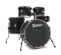 Premier Artist 22" 5pc Modern Rock Shell Pack, Matte Black