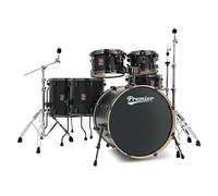 Premier Artist 22" 6pc Classic Rock Drum Kit Matte Black
