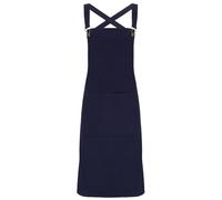 Premier Barista Cross Back Full Apron (One Size) (Navy)
