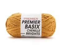 Premier Basix Chenille Brights Yarn-Mustard 2126-07