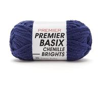 Premier Basix Chenille Brights Yarn-Navy 2126-11