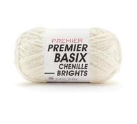 Premier Basix Chenille Brights Yarn-Winter White 2126-02