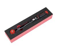 Sealey Stw922 Premier Black Calibrated Micrometer Torque Wrench With 3/8"sq Push-Through Drive 10-50Nm