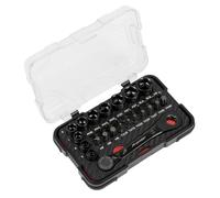 Premier Black Go-Through Lock-On™ Low Profile Socket & Bit 1/4"Sq 31pc AK2112