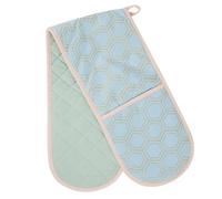 Premier by Prime Furnishing Frosted Deco Double Oven Glove Warm Metallic