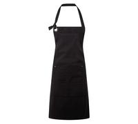 Premier Calibre Heavy Canvas Pocket Apron (Black) Cotton - One Size