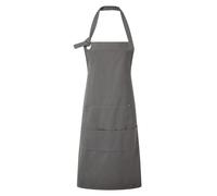 (One Size, Dark Grey) Premier Calibre Heavy Canvas Pocket Apron