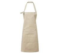 (One Size, Natural) Premier Calibre Heavy Canvas Pocket Apron