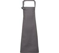 Premier Calibre Heavy Cotton Canvas Bib Apron in Dark Grey Premier Dark Grey