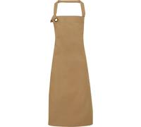 Premier Calibre Heavy Cotton Canvas Bib Apron in Khaki Premier Khaki