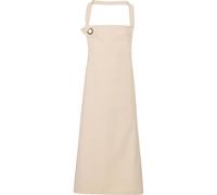 Premier Calibre Heavy Cotton Canvas Bib Apron in Natural Premier Natural