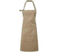 Premier Calibre Heavy Cotton Pocket Apron in Khaki Premier Khaki