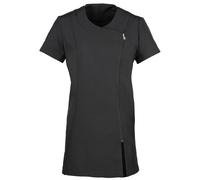 Premier Camellia beauty and spa tunic - Crossover neckline, Asymmetric zip front