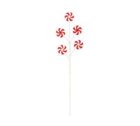 Premier Candy Swirls Christmas Tree Decoration White/red (One Size)