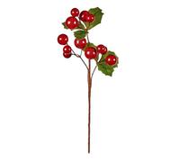 Premier Cherry Christmas Tree Pick Red (30Cm)