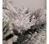 Premier Christmas 1.8M Snow Flocked & Large Cone Garland