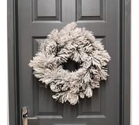 Premier Christmas 50cm Snow Flocked Wreath
