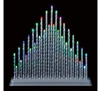 Premier Christmas CandleBridge Colour Changing LED Multi Coloured Candle Bridge 34cm
