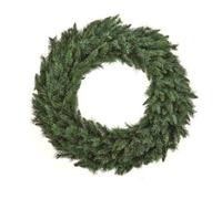 Premier Christmas Decorations 1m Majestic Wreath PVC Green