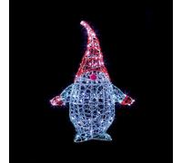 Premier Christmas Soft Acrylic Gonk Gnome100 LEDs 90cm