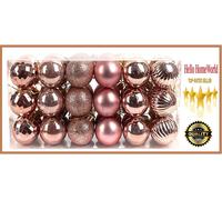 Premier Christmas Tree Decorations Bauble Balls Set 36Pcs GOLD ✨GREAT FOR XMAS✨
